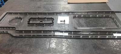 汽车内置扶手靠背刀模